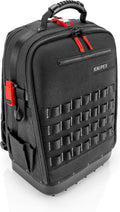 Knipex Modular X18 sac à dos outils - 58 compartiments capacité 15 kg noir - format 53 x 34 x 21 cm avec poche ordinateur - modèle étanche 18 L pour transport