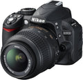 Nikon D3100 appareil photo reflex - capteur CMOS 14,2 MP noir objectif VR 18 à 55 mm - zoom optique 3x monture Nikon F - stabilisation et mesure matricielle