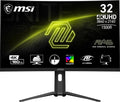 MSI MAG 321CUP écran PC gaming incurvé 31,5 pouces - 4K UHD 3840 x 2160 dalle VA 160 Hz - Adaptive Sync format 16 sur 9 - DP 1.4a USB C 15 W HDMI 2.1 CEC