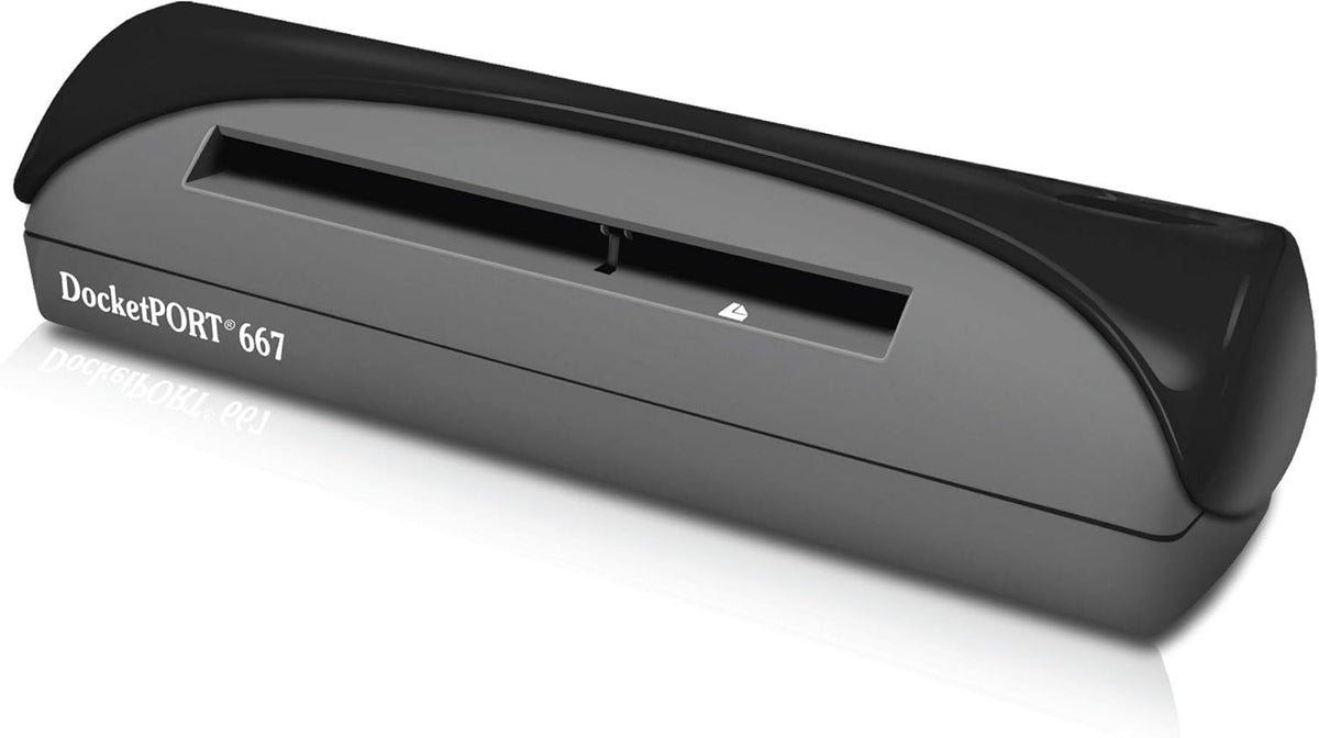 Ambir Technology 667 scanner de documents - Résolution 600 dpi avec capteur CCD - Profondeur couleur 48 bits - Alimentation feuille unique connexion USB compatible Windows 7