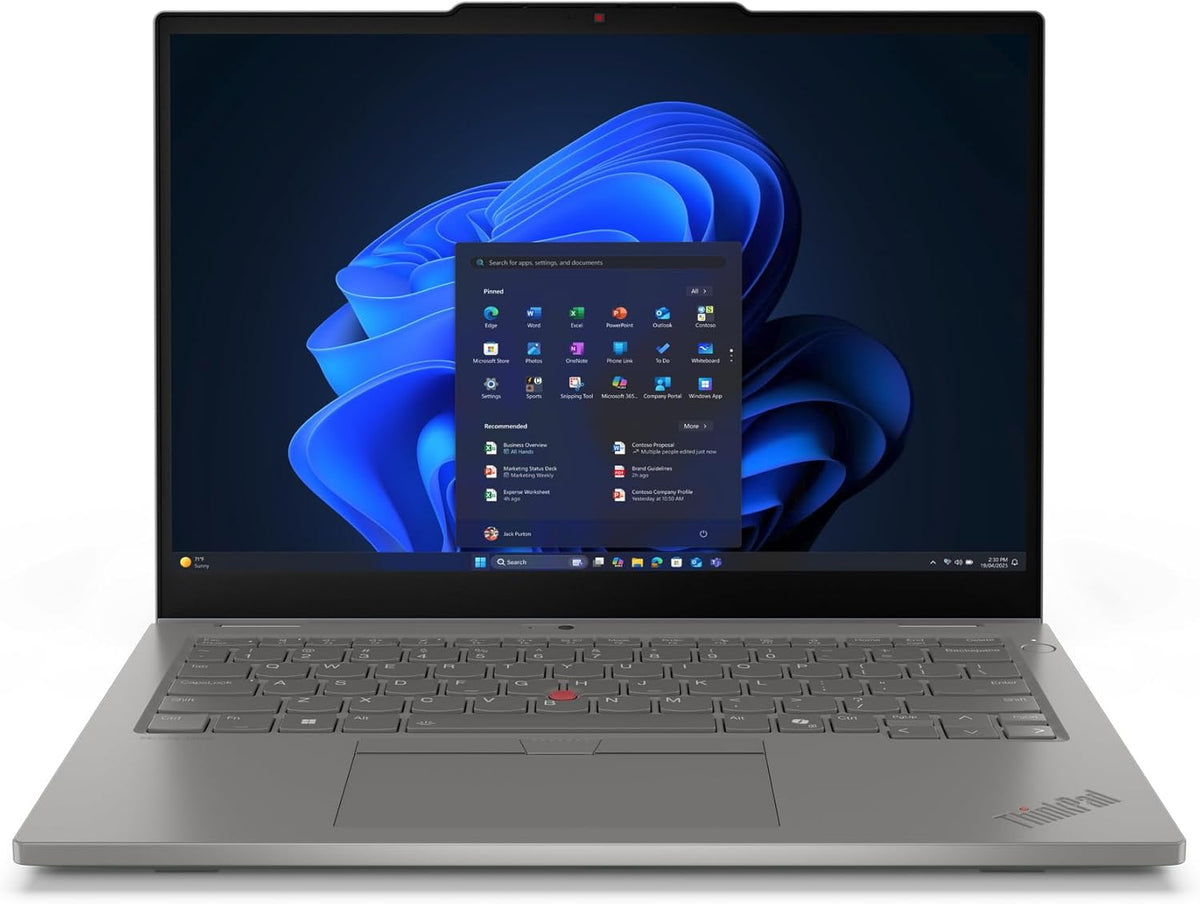 TP L13 2-IN-1 G6 R5P 215 - PC portable 2 en 1 13,3 pouces WUXGA tactile - 32 Go RAM SSD 1 To Windows 11 Pro - Version allemande avec 3 ports USB