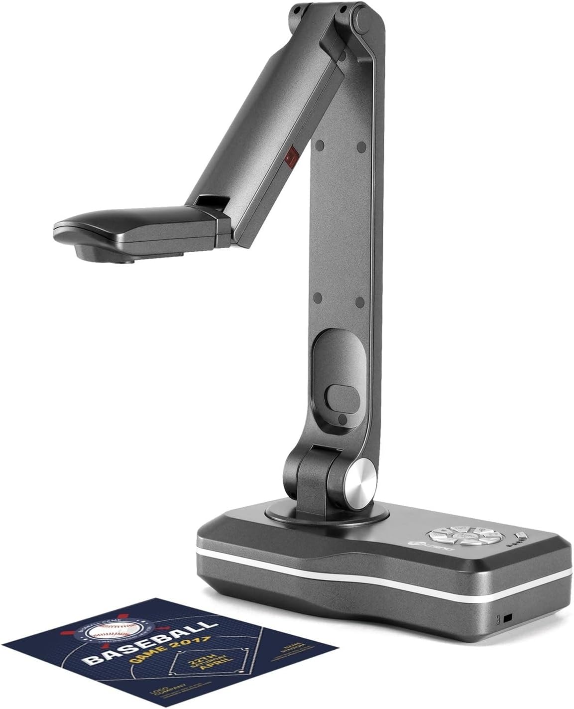 V500 - Scanner caméra documents et livres A3 8 MP - Capture HD automatique avec connexion USB - Format jusqu'à A3 pour bureau école et archivage documentaire