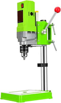 MERHOVO perceuse à colonne - puissance 710 W pour travail métal et bois - mandrin réglable de 1,5 à 13 mm - machine électrique atelier pour menuiserie bricolage et perçage