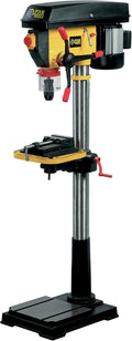Fartools perceuse à colonne 550 W - Mandrin autoserrant 16 mm et 16 vitesses - Hauteur 1560 mm avec étau 100 mm - Modèle aluminium filaire 230 V