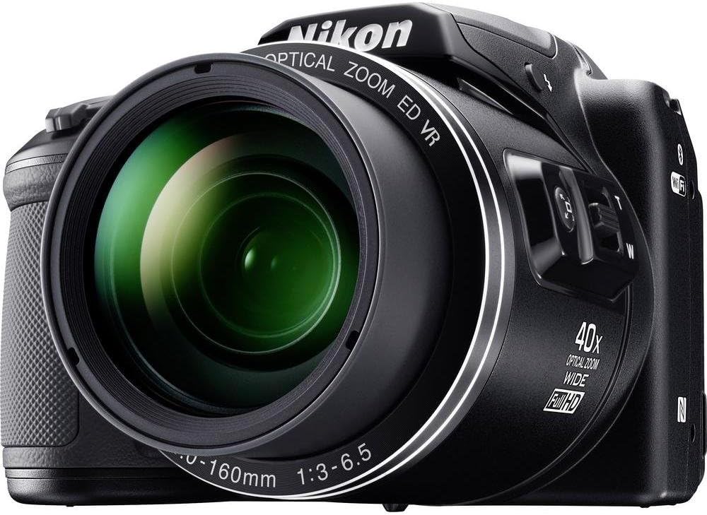 Nikon COOLPIX B500 appareil photo bridge - finition noire zoom optique 40x - stabilisation image focale jusqu à 160 mm - mesures matricielle centrale et spot