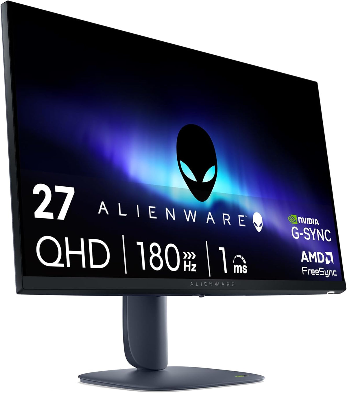 Alienware AW2725DM écran PC gaming 27 pouces - QHD 2560 x 1440 Fast IPS 180 Hz - Compatible G Sync FreeSync HDR400 - DisplayPort 2 HDMI 3 USB écran mat