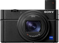Sony RX100 VII Appareil photo compact premium - Capteur 1 pouce et vidéo 4K - Zoom ZEISS 24 200 mm avec autofocus yeux humain animal - Écran inclinable pour voyage vlog action