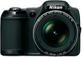 Nikon Coolpix L820 appareil photo compact - capteur CMOS 16,8 MP noir écran 3 pouces - zoom optique 30x focale 675 mm - stabilisation mesure centrale et spot