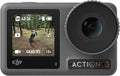 DJI Osmo Action 3 Standard - Caméra action 4K grand angle avec HorizonSteady - Étanche 16 m et résistante au froid - Double écran tactile Wi-Fi Bluetooth USB support vertical