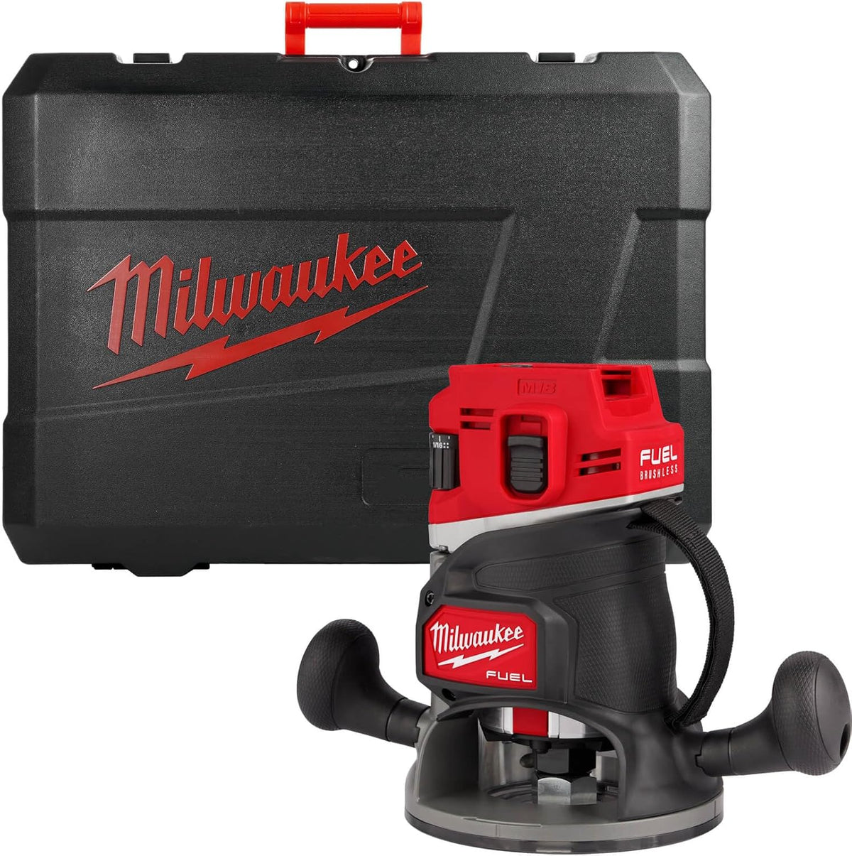 Milwaukee M18 FR12 défonceuse sans fil 18 V Brushless - Base plongeante avec diamètre 12 mm - Vitesse maximale 25000 tr min - Outil sans batterie