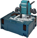 Makita RP0900XJ - Défonceuse plongeante 900 W pince 8 mm - Coffret Makpac pour rangement et transport - Machine compacte 2,7 kg pour fraisage du bois