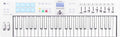 KeyLab Essential MK3 49 Alpine White Clavier maître MIDI USB - 49 touches sensibles à la vélocité - Édition limitée blanc alpin portable - Suite logicielle incluse pour production musicale