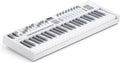 Novation Launchkey 49 MK4 White - Clavier maître MIDI USB 49 touches semi lestées - Modes Chord Scale 8 pads et arpégiateur - Modèle blanc avec bundle logiciels