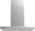 VOSTOK760X Hotte décorative horizontale 70 cm inox - Débit 647,7 m3 par h avec 3 vitesses - 2 filtres aluminium et filtre charbon - Éclairage LED classe énergie A