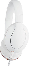 Double Zero 001 casque haute résolution blanc - Casque filaire pliable avec câble jack 3,5 mm pour DJ