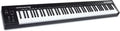 M Audio Keystation 88 MK3 Clavier maître MIDI USB - 88 touches semi lestées - Format noir pour synthétiseurs virtuels et stations audionumériques - Contrôleur pleine taille pour studio