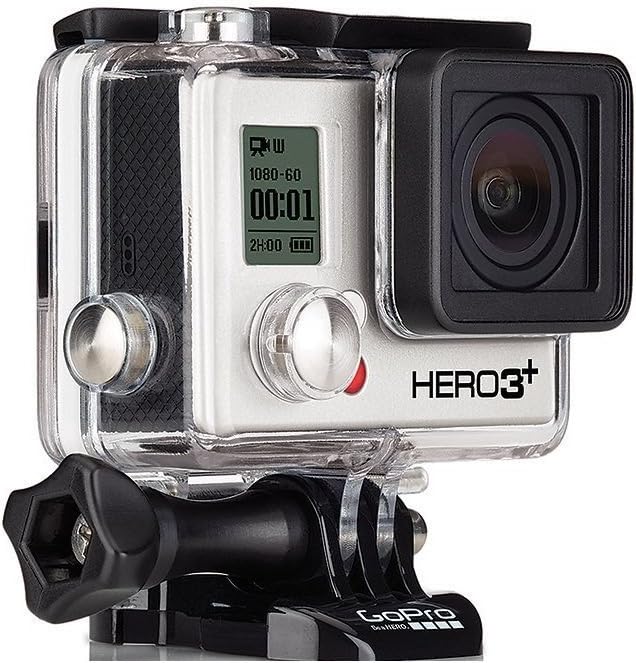 GoPro HERO3 Black Edition - Caméra action 4K étanche avec capteur BSI CMOS - Enregistrement MP4 sur carte SD et Wi-Fi - Modèle noir pour sport voyage et vidéo embarquée