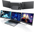 Laptomo Extension écran portable 14 pouces Full HD - Triple moniteur 1920 x 1080 - Écran antireflet 60 Hz - Plug and Play compatible Windows Dex Android Mac