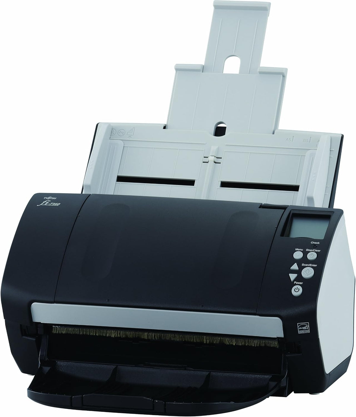 Fujitsu FI-7160 - Scanner professionnel documents 60 ppm et 120 ipm - Chargeur automatique 80 feuilles avec protection intelligente du papier - USB résolution 600 dpi capteur CCD