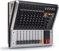 FOELANNE Mixeur audio professionnel 8 canaux - Puissance 2 x 150 W avec 16 effets DSP intégrés - USB et Bluetooth - Console de mixage pour DJ studio et sonorisation