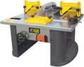 Fartools MR 40P défonceuse sur table - puissance 1500 W vitesse jusqu à 30000 tr min - base fixe 230 V poids 18 kg - structure bois fonte pour travaux atelier