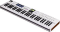KeyLab Essential MK3 61 White Clavier maître MIDI USB - 61 touches avec commandes rétroéclairées - Format blanc pour studio et production musicale - Suite logicielle incluse