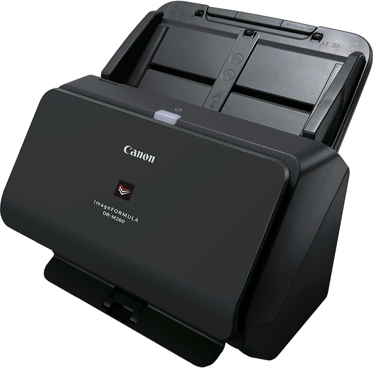 Canon imageFORMULA DR M260 Scanner documents A4 - Jusqu à 60 pages par minute - ADF 80 feuilles résolution 600 dpi - USB couleur 24 bits pour numérisation bureautique rapide