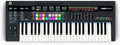Novation 49SL MkIII clavier maître MIDI - 49 touches pour production et contrôle STAN - Séquenceur intégré 8 pistes - Connexion USB finition noire pour studio musical