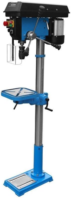 Güde perceuse à colonne 800 W - alimentation 400 V mandrin 16 mm - 12 vitesses jusqu à 2500 tr min - rotation inverse et haute précision pour atelier