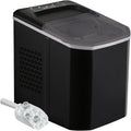 PAKLIF - Machine à glaçons 12 kg par 24 h - Capacité annoncée 22 L et fonction AutoFill - Modèle argent 110 W avec réfrigérant R600a pour bureau et usage commercial