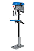 JPW CDC perceuse sur colonne 180 mm - Capacité de perçage métal 16 mm - Foret 16 mm inclus et vitesse 900 tr min - Structure métal alimentation 230 V poids 58 kg
