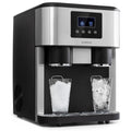 Klarstein Eiszeit Crush machine à glaçons - réservoir 1,8 L production jusqu à 15 kg - glaçons concassés ou en balles - alarme nettoyage facile pour maison et boissons fraîches