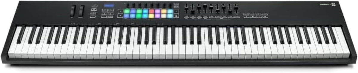 Novation Launchkey 88 Clavier maître MIDI USB - 88 touches avec intégration Ableton Live - Modes Chord et Scale avec arpégiateur - Logiciels de production inclus