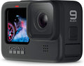 GoPro HERO9 Black caméra sport - vidéo 5K photo 20 MP - écran avant et tactile arrière 2,27 pouces - streaming 1080p webcam stabilisation modèle étanche