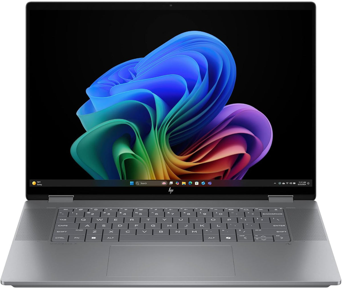 HP OmniBook BZ8L0EA ordinateur portable 16 pouces - Écran tactile 40,6 cm et processeur jusqu à 5 GHz - 32 Go RAM SSD 1 To - Windows 11 Home avec webcam intégrée