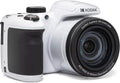 KODAK Pixpro AZ405 appareil photo bridge - capteur BSI CMOS 20 MP blanc grand angle 24 mm - zoom optique 40x - vidéo Full HD 1080p stabilisation et écran LCD 3 pouces