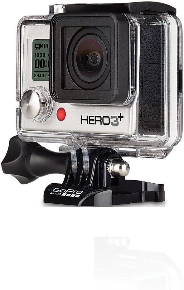 GoPro HERO3 Silver Edition caméra sport - vidéo 1080p photo 10 MP finition argent - WiFi USB stockage Micro SD - modèle étanche pour activités et voyages