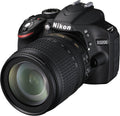 Nikon D3200 - Appareil photo reflex 24,2 MP avec objectif AF-S DX 18-105 mm VR - Capteur CMOS stabilisation optique - Noir monture Nikon F pour photo polyvalente