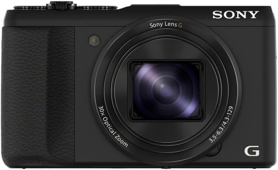 Sony DSC HX50 appareil photo compact - capteur CMOS 20 MP noir écran 3 pouces - zoom optique 30x focale 720 mm stabilisée - WiFi HDMI USB photo et AVCHD