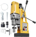 SHEHUALI perceuse magnétique portable - puissance 1400 W pour surfaces métalliques - diamètre de perçage jusqu à 50 mm - machine de chantier pour maintenance industrielle