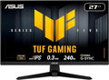 ASUS TUF Gaming VG279QM5A - Écran gamer 27 pouces Full HD Fast IPS 240 Hz - 0,3 ms G-Sync FreeSync Premium ELMB Sync - 99 pour cent sRGB HDMI DisplayPort Gaming AI