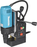 Makita HB350 Perceuse magnétique 1050 W - Vitesse jusqu à 850 tr min - Structure métal format 43,2 x 57,5 x 20,9 cm - Machine portable pour perçage sur surfaces métalliques