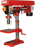 Holzmann SB3116RMN perceuse à colonne radiale 900 W - Réglage radial et mandrin jusqu'à 16 mm - 5 vitesses jusqu'à 2500 tr min - Machine filaire 400 V rouge