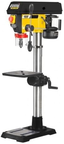 FEMI JOB LINE FM12-951PLUS - Perceuse à colonne 550 W mandrin 16 mm - 12 vitesses de 180 à 3000 tr min - Table 255 x 255 mm réglable inclinable avec étau