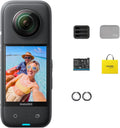 Insta360 X3 Pack Voyage Caméra 360 étanche - Vidéo Active HDR 5,7K et photo 360 72 MP - Mode mono objectif 4K et Mode Me 60 ips - Stabilisation écran 2,29 pouces