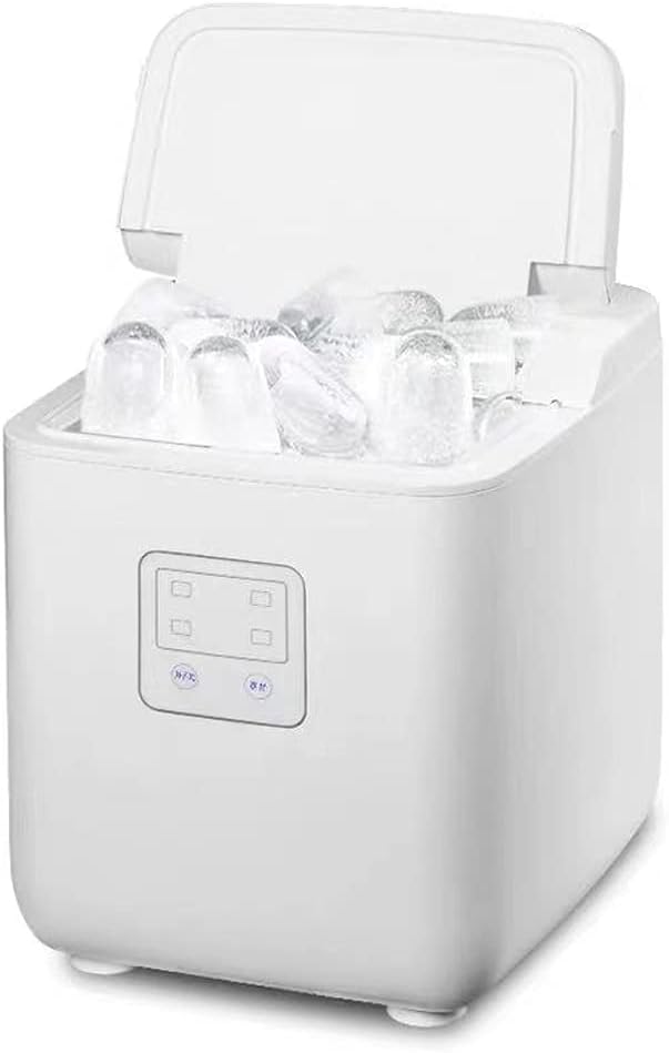 ZTBGY - Machine à glaçons 9 pièces en 6 min - Réservoir 2,2 L écran LED - Pelle et panier inclus 120 W pour maison bar cuisine et bureau
