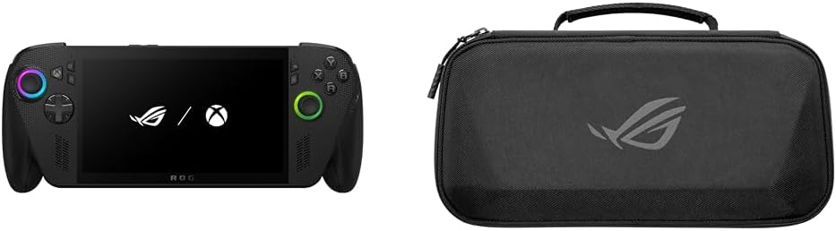 ASUS ROG Xbox Ally X - Console PC portable avec stockage 1 To - Écran Full HD 1920 x 1080 et commandes intégrées - Modèle noir avec connectivité HDMI