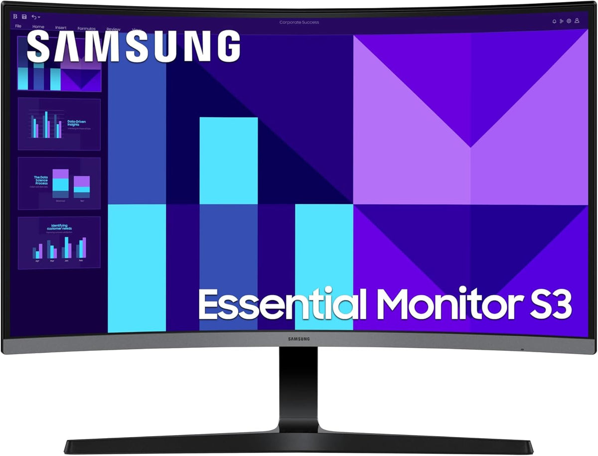 Samsung S39GD écran PC incurvé 32 pouces - Full HD 1920 x 1080 dalle VA 1500R - 100 Hz réponse 4 ms contraste 3000:1 - mode Eye Saver anti scintillement inclinable