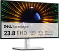 Dell UltraSharp U2424H Écran PC 23,8 pouces Full HD argent - Dalle IPS 1920 x 1080 à 120 Hz - sRGB 100 - 2 USB C DisplayPort HDMI USB pour bureau