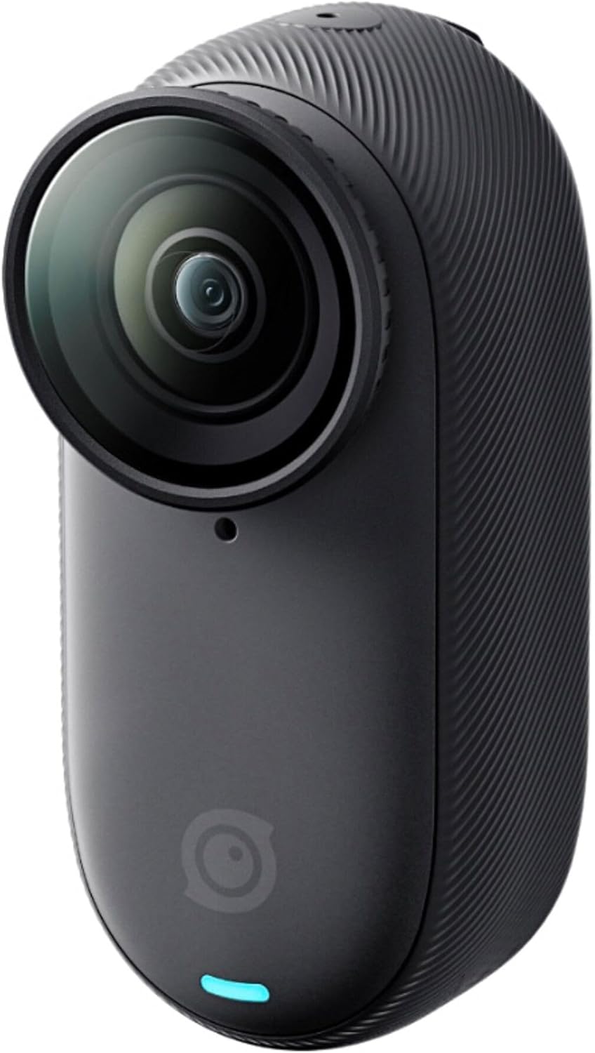 Insta360 GO 3S Caméra autonome Noir Minuit 64 Go - Vidéo MP4 avec mémoire intégrée - HDMI USB - Batterie et câble inclus pour vlog et vidéo compacte